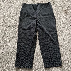 Talbots Classic Size Zip Cropped Pants Size 10P